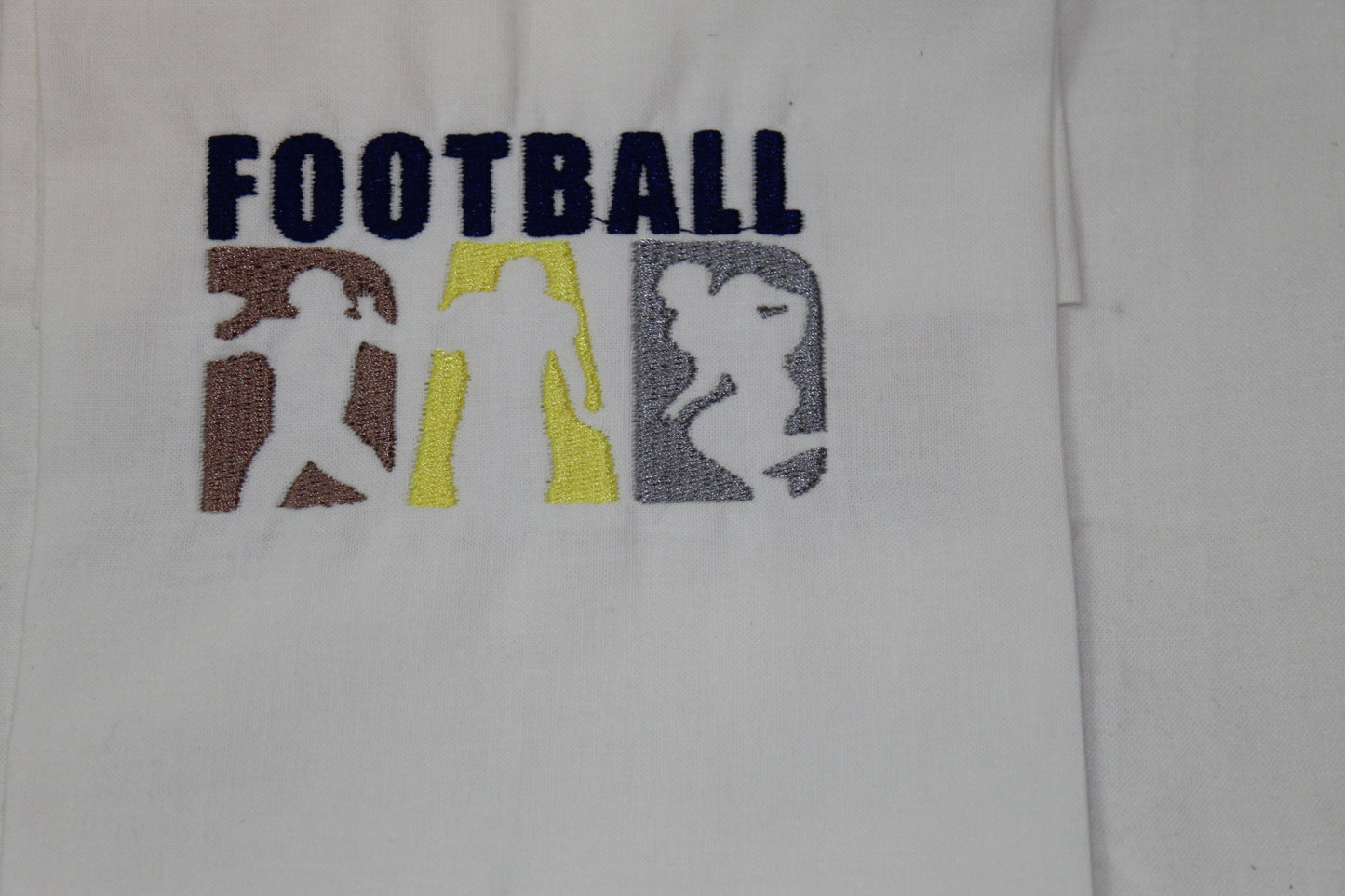 Football DaD Embroidered Sweater