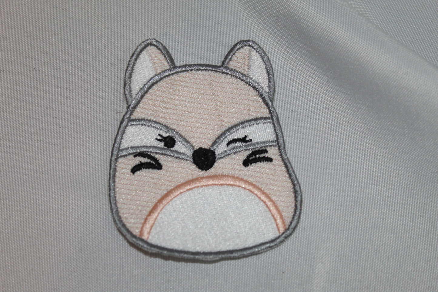 “Squishy Cute Embroidered Patch | Adorable Squishmallows-Inspired Iron-On Patch for Clothes, Bags & Jackets | DIY Cute Fashion Accessory”