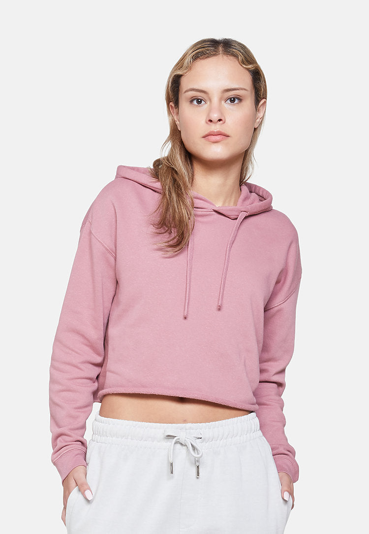 Dsweetdeals Embroidered Crop Hoodie