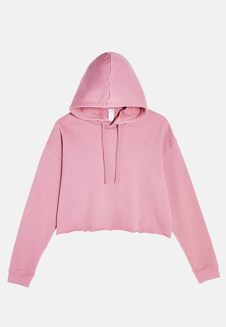 Dsweetdeals Embroidered Crop Hoodie