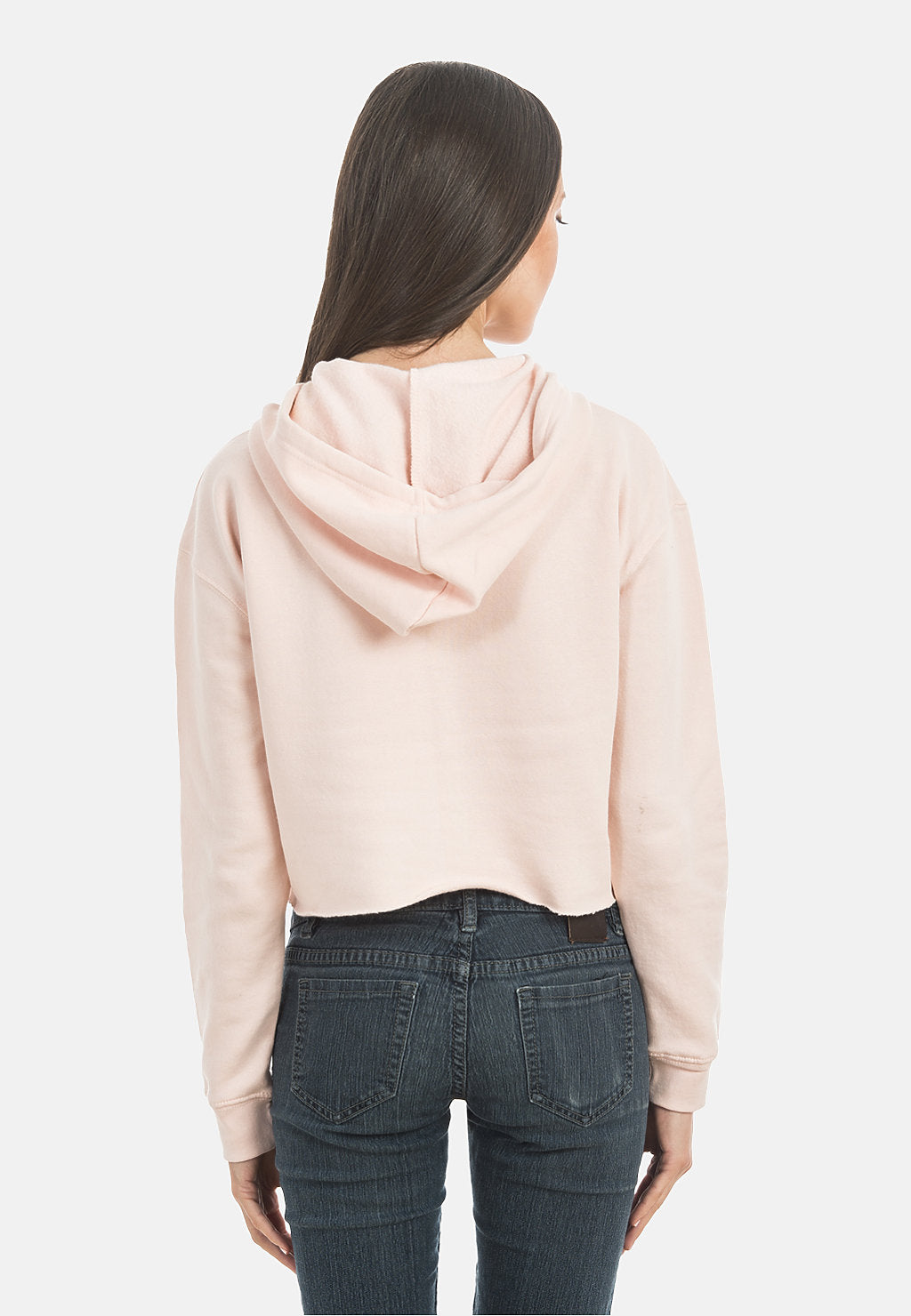 Women’s Dsweetdeals Embroidered Rose Logo Crop Hoodie